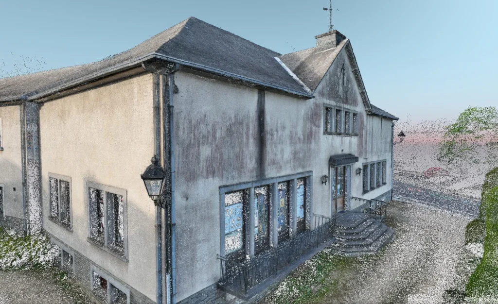 Nuage de point par drone