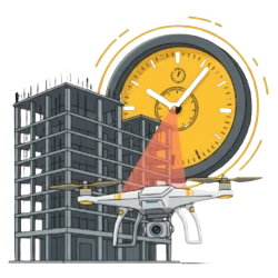 Relevé par drone